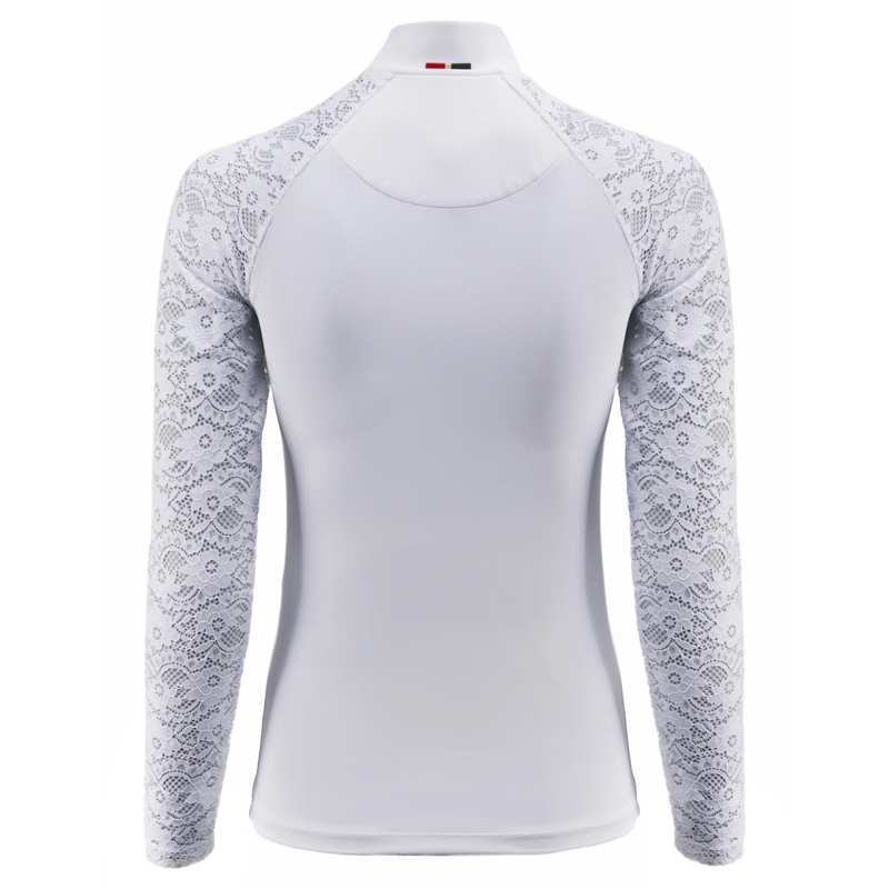 Holland Cooper Newbury Long Sleeve Base Layer - White-7