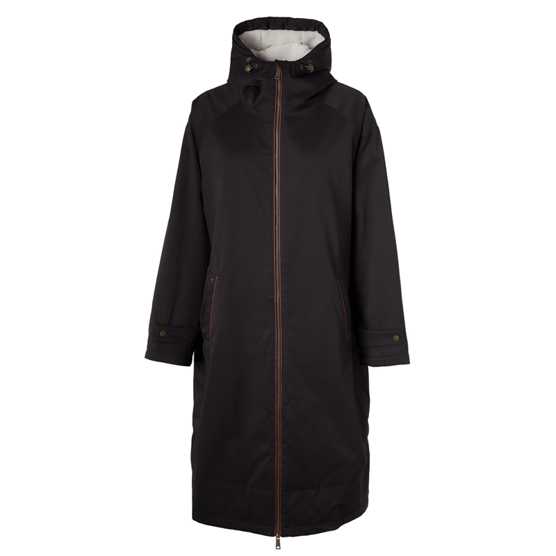 Holland Cooper One-Size Waterproof Coat - Chocolate-5