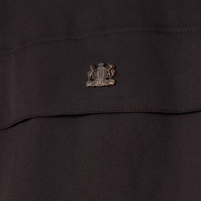 Holland Cooper One-Size Waterproof Coat - Chocolate-9