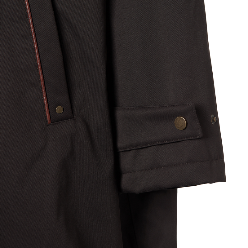 Holland Cooper One-Size Waterproof Coat - Chocolate-10