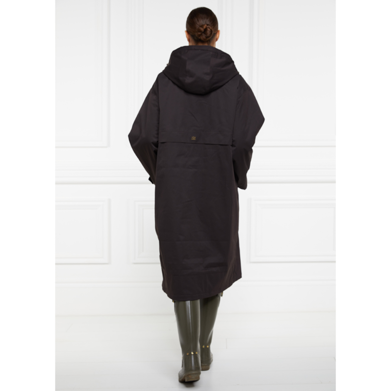 Holland Cooper One-Size Waterproof Coat - Chocolate-3