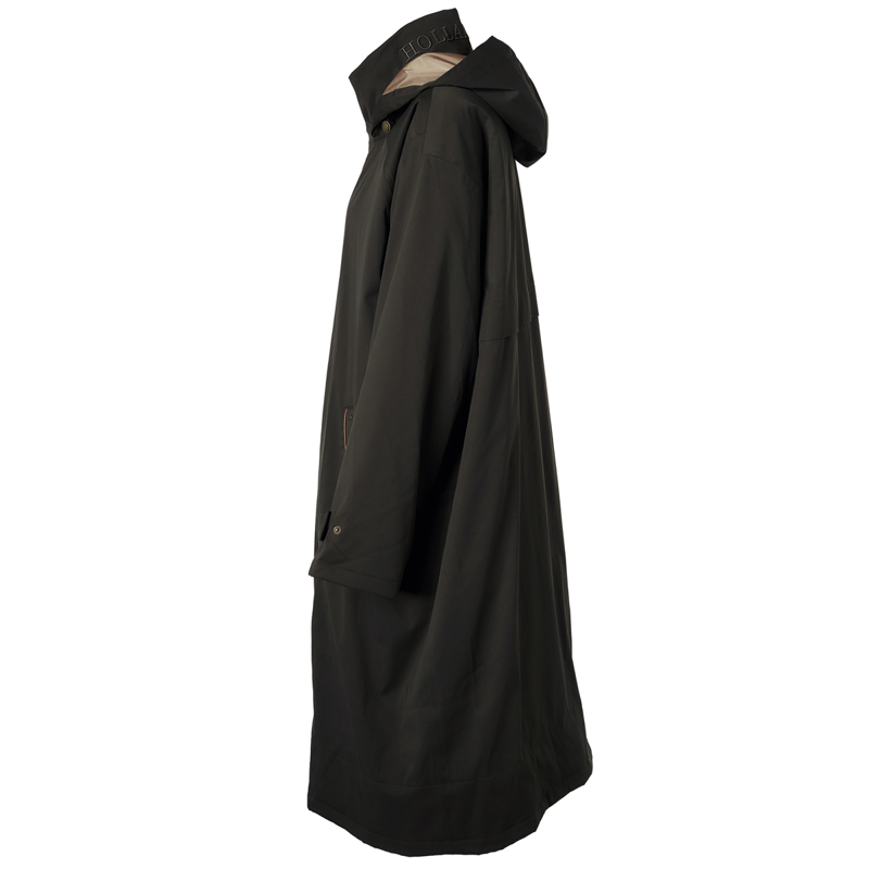 Holland Cooper One-Size Waterproof Coat - Khaki-5