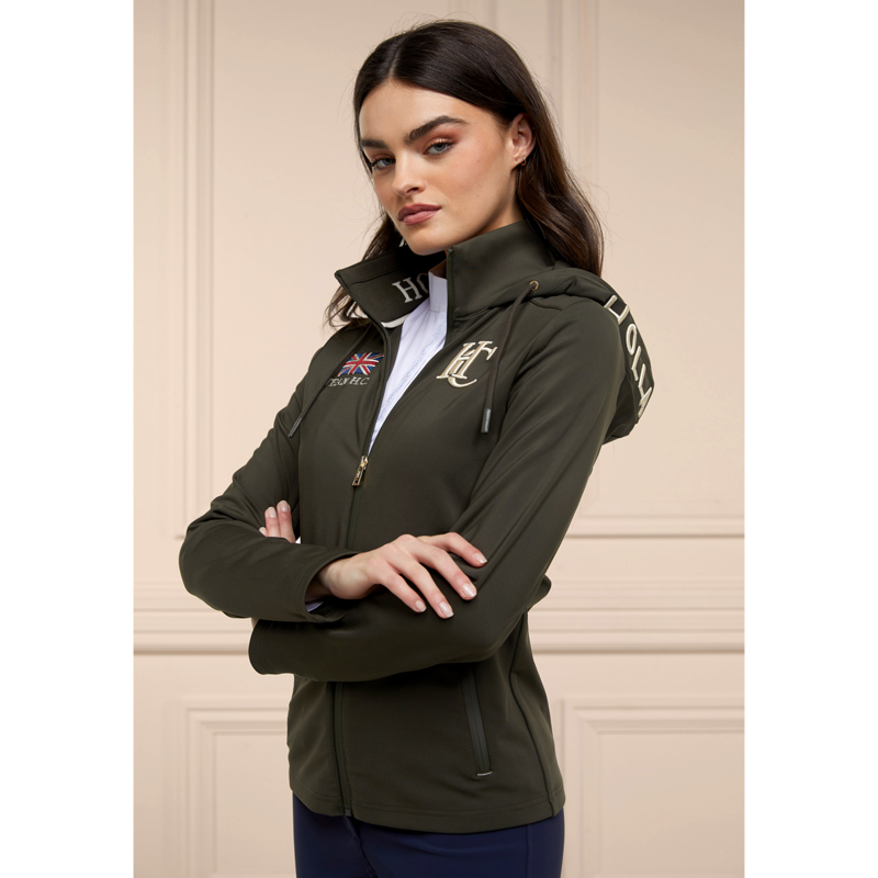 Holland Cooper Rocana Softshell Jacket - Heritage Khaki-1