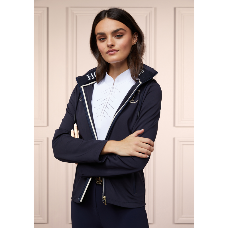 Holland Cooper Rocana Softshell Jacket - Ink Navy-1