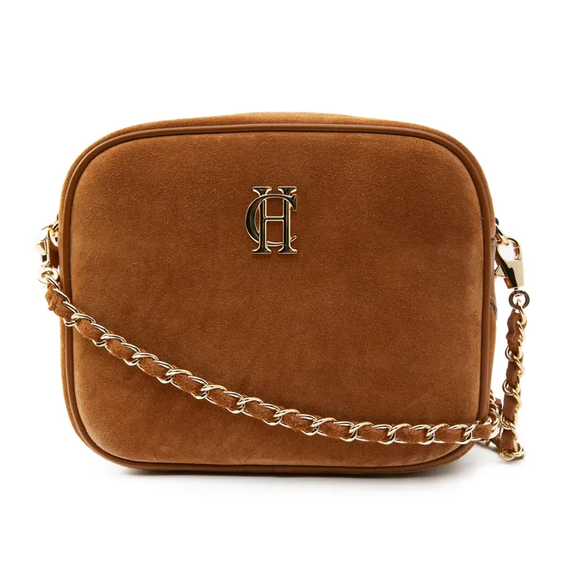 Holland Cooper Soho Camera Bag - Tan Suede