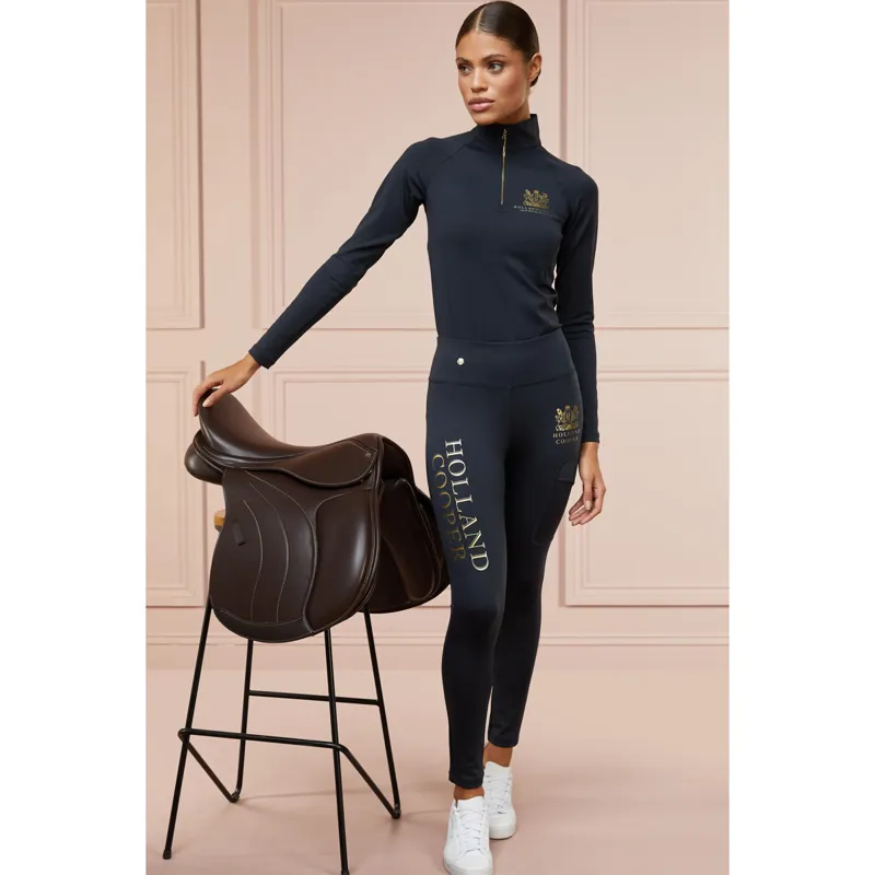 Holland Cooper Sport Legging - Slate Grey-3