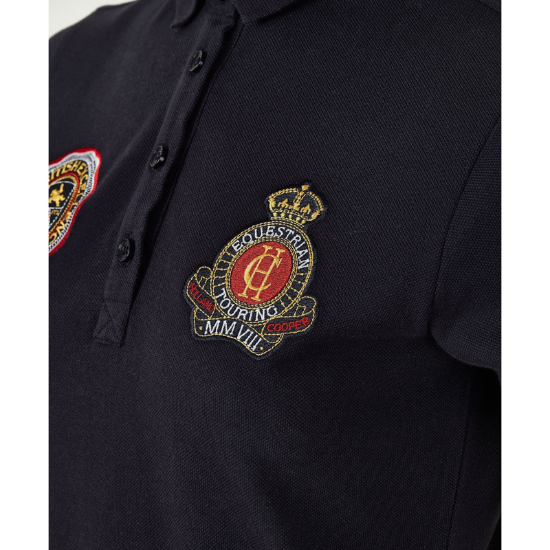 Holland Cooper Team Polo Shirt - Ink Navy-6
