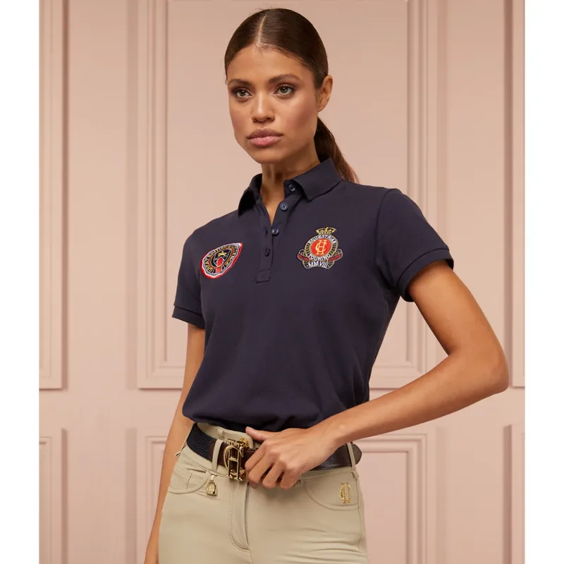 Holland Cooper Team Polo Shirt - Ink Navy