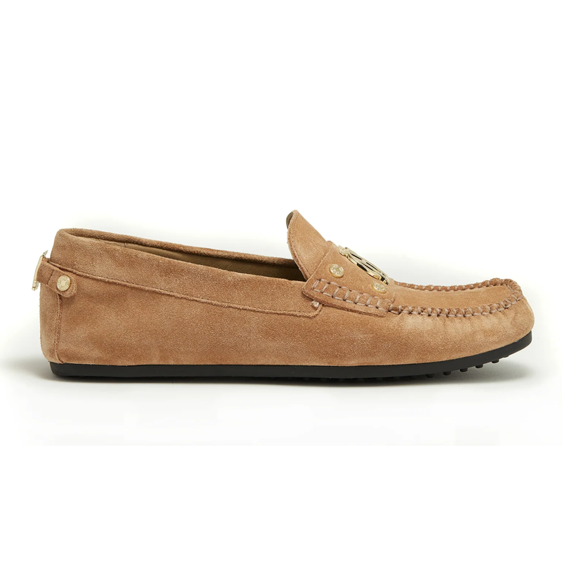 Holland Cooper The Driving Loafer - Taupe-2