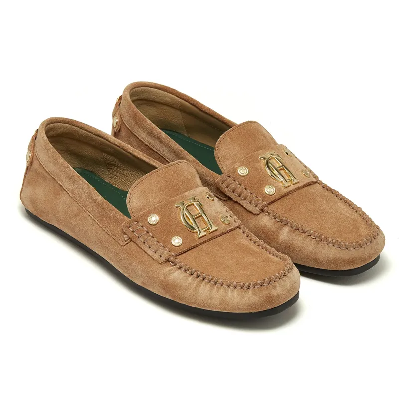 Holland Cooper The Driving Loafer - Taupe