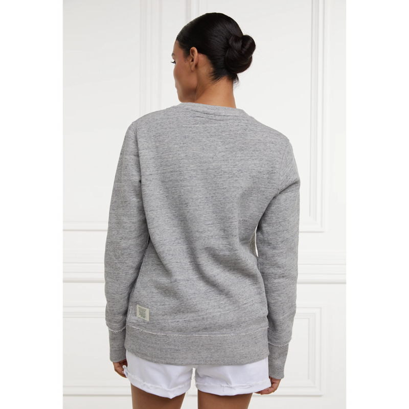 Holland Cooper Varsity Crew - Grit Marl-2