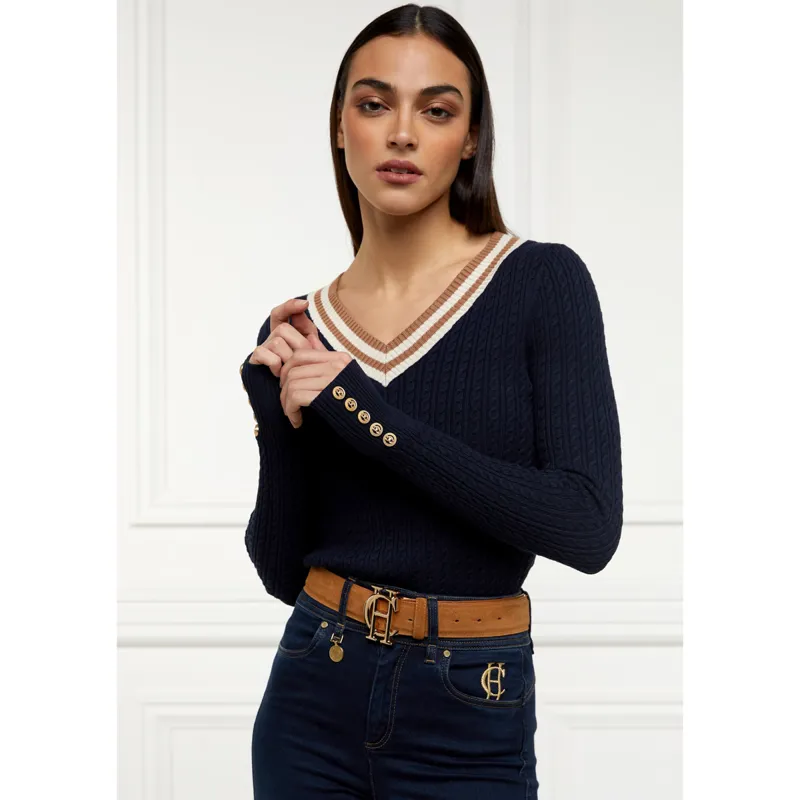 Holland Cooper Zoe Knit - Ink Navy-1