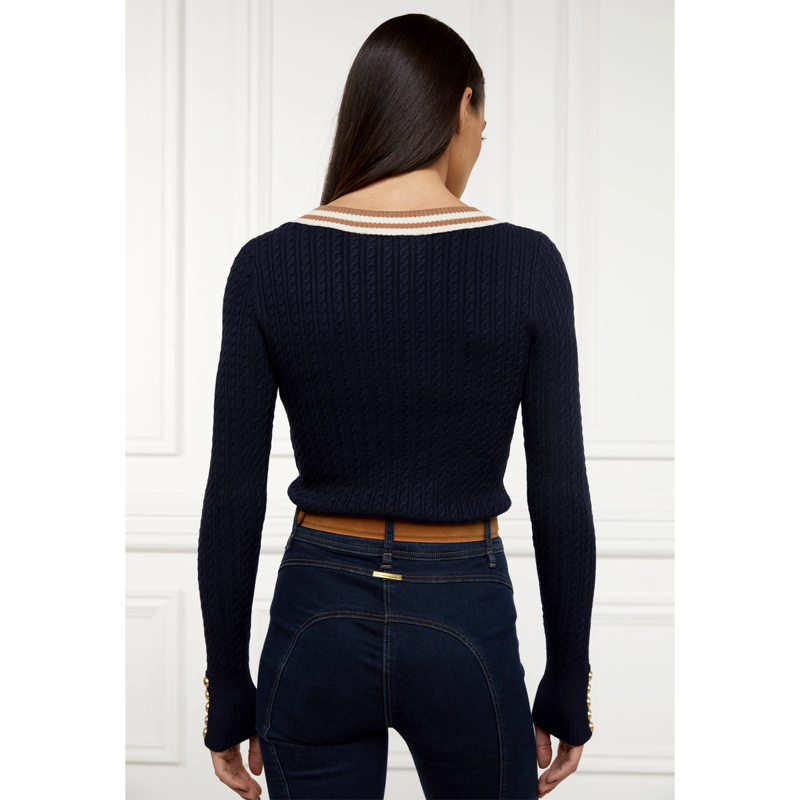 Holland Cooper Zoe Knit - Ink Navy-2