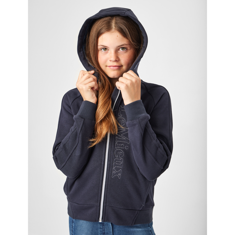 LeMieux Young Rider Hollie Hoodie - Navy-5