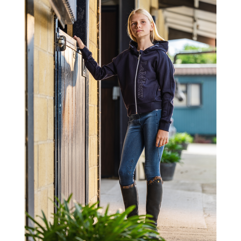 LeMieux Young Rider Hollie Hoodie - Navy-4