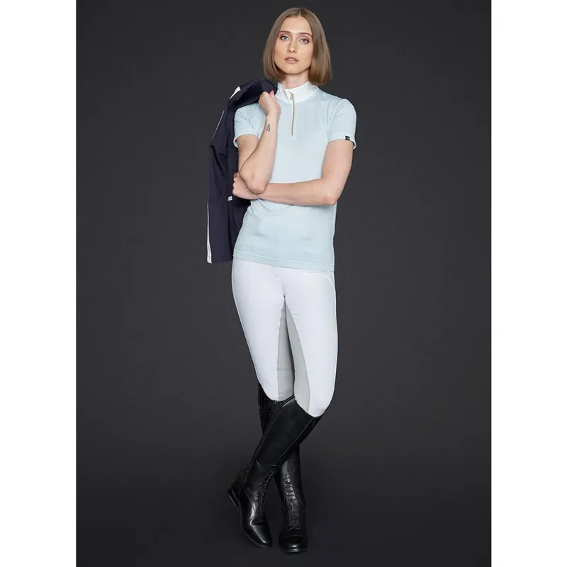 Mountain Horse Honey Competition Top - Blue-2