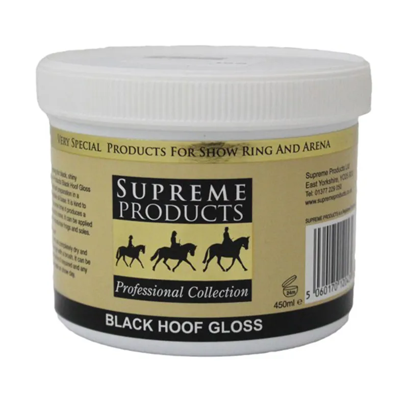 Supreme Products Hoof Gloss - Black - 450ml 