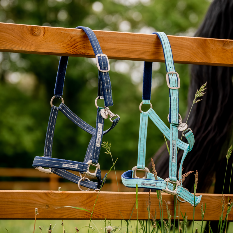 Horseware Field Safe Headcollar - Navy-3