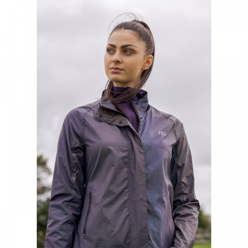 Horseware Rainbow Reflective Jacket - Purple-3