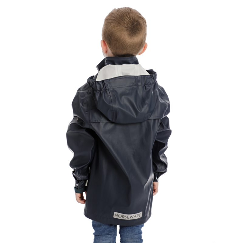 Horseware Kids Rain Jacket - Dark Navy-1