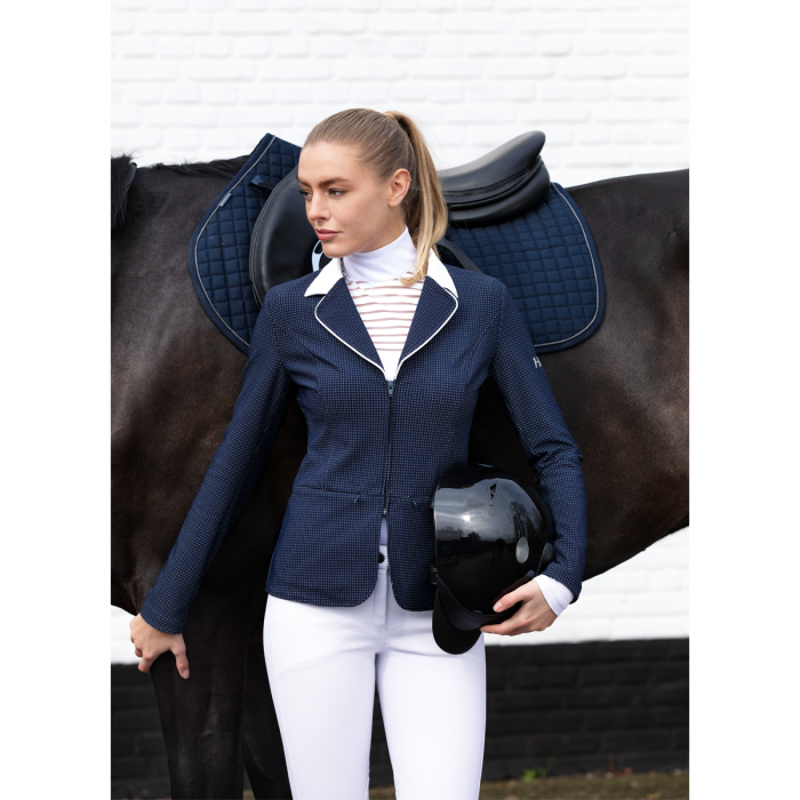 Horseware Weather Tech Ladies Competition Jacket - Navy-4