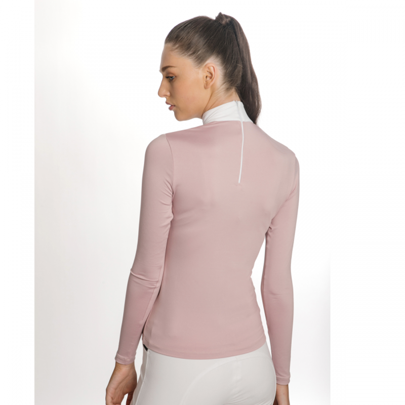 Horseware New Lisa Technical Long Sleeve Competition Shirt - Blush-2