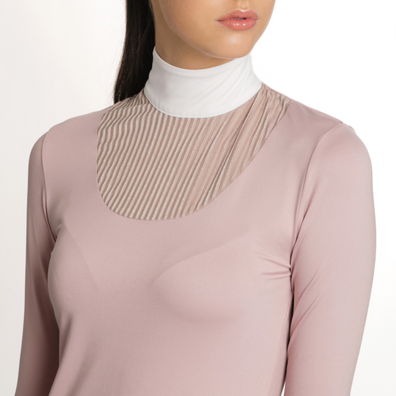 Horseware New Lisa Technical Long Sleeve Competition Shirt - Blush-3