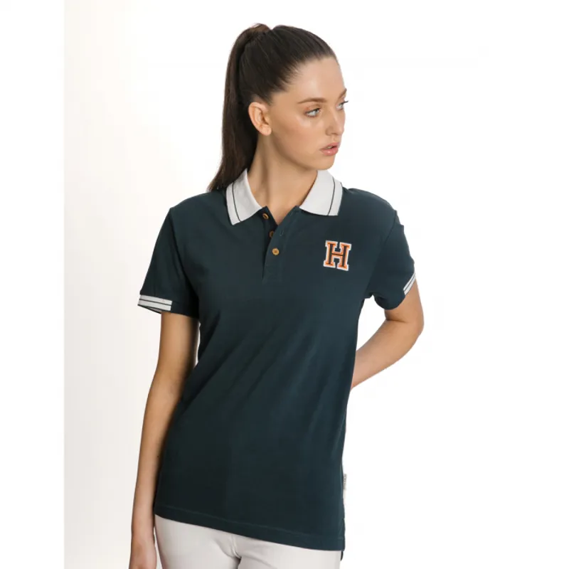 Horseware Unisex Pique Polo Shirt - Navy-1