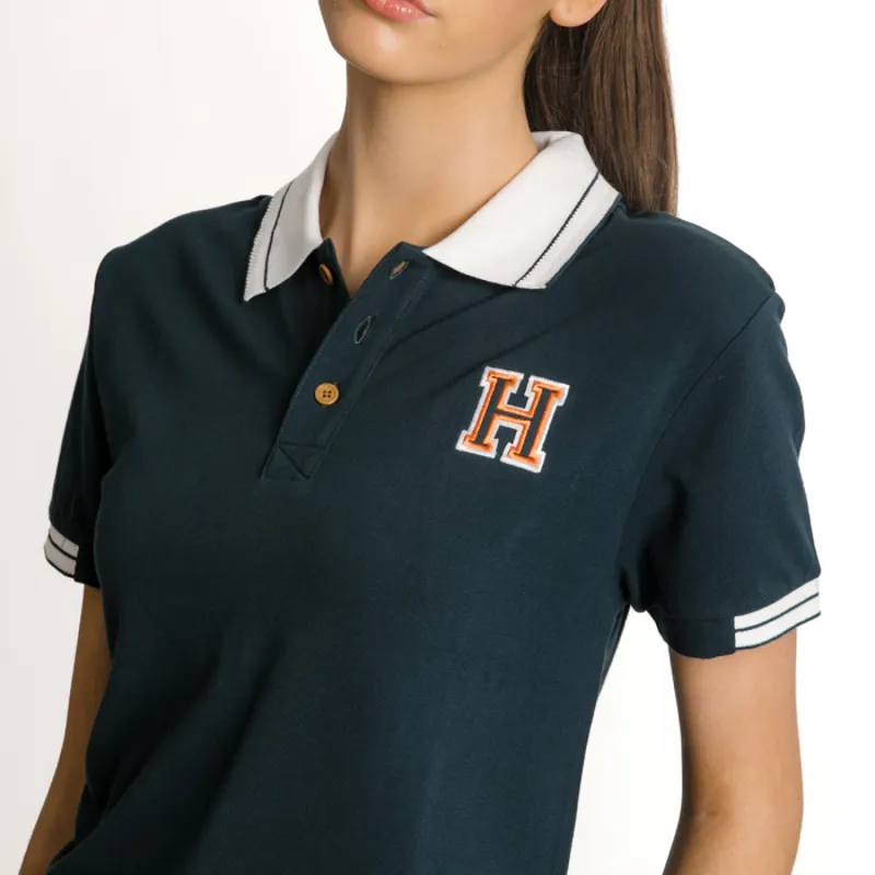 Horseware Unisex Pique Polo Shirt - Navy-2