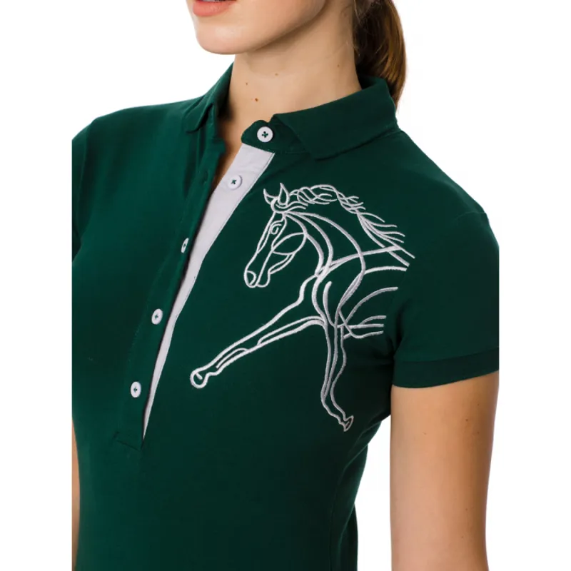 Horseware Flamboro Polo Shirt - Green-1