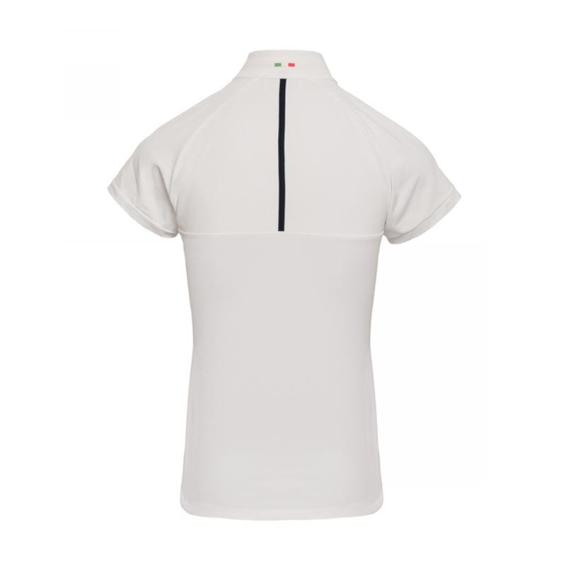 Horseware AA Platinum Evora Short Sleeve Ladies Competition Shirt - White -1