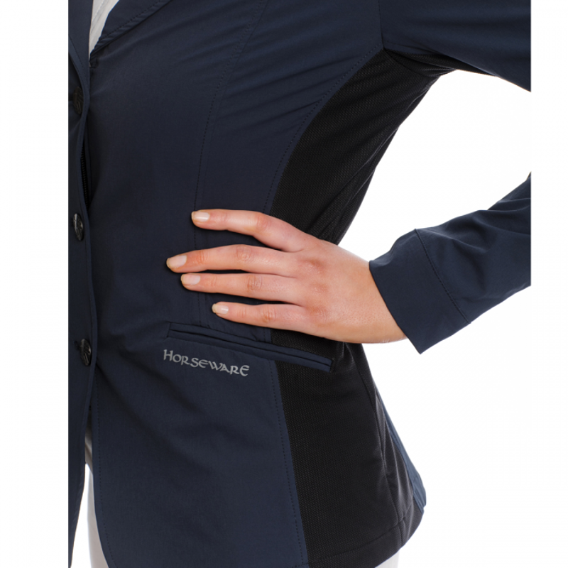 Horseware Air MK2 Ladies Competition Jacket - Navy-3