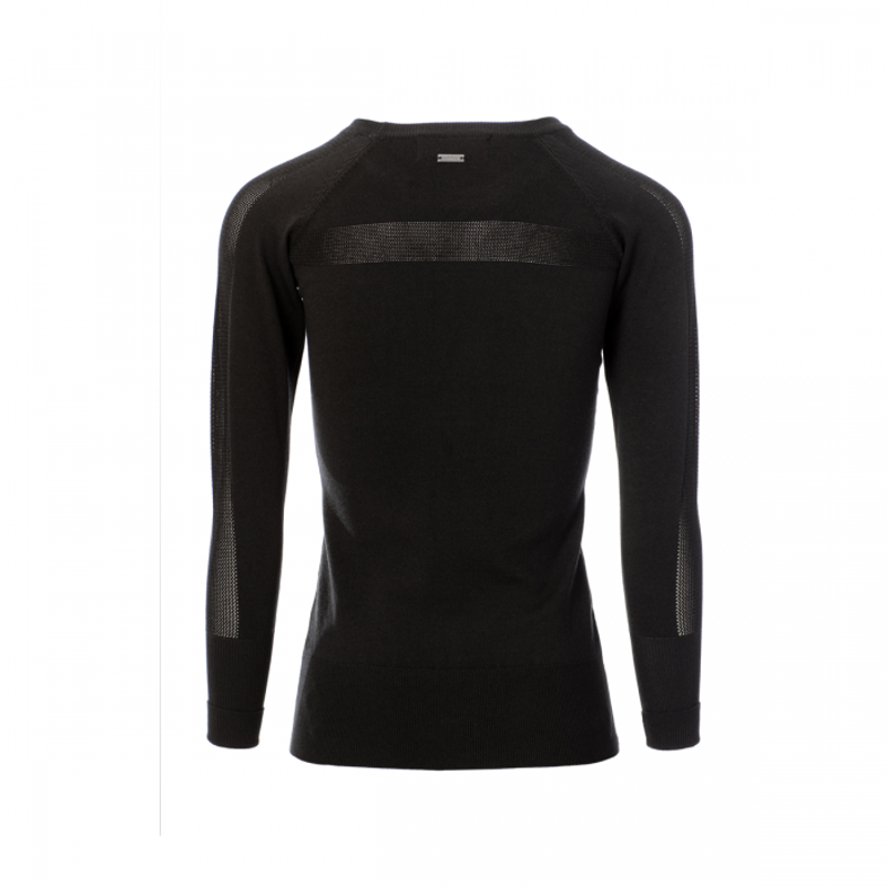Horseware AA Platinum Aria Perforated Sweater - Black-1
