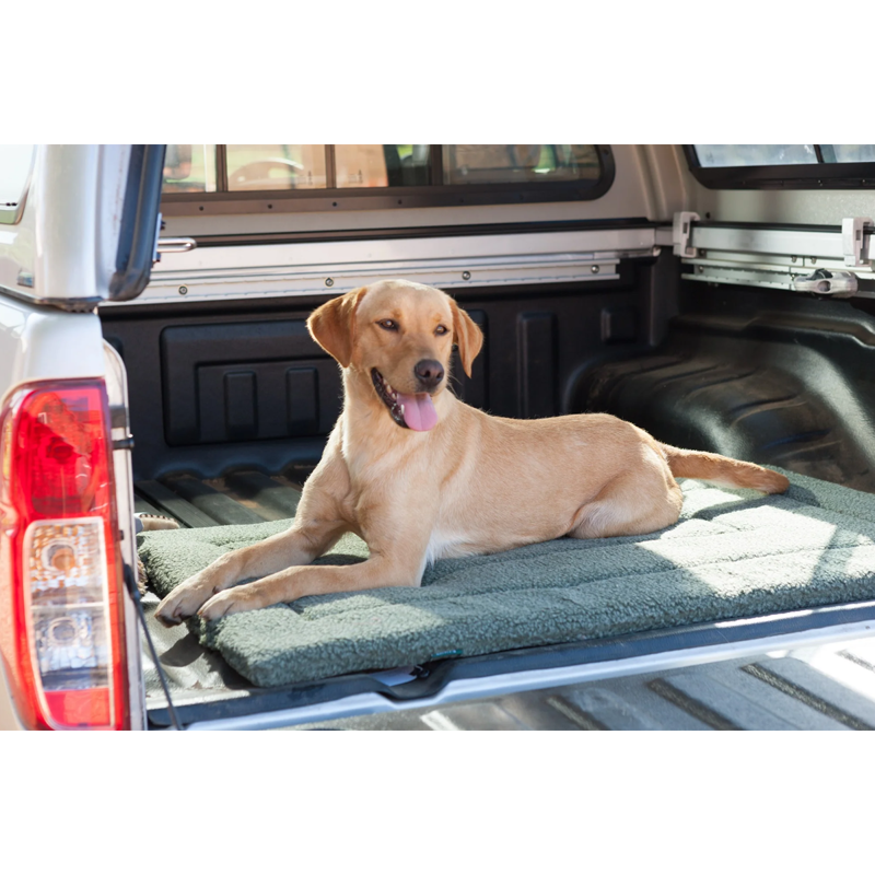 House Of Paws Berber Crate Mat - Moss-1