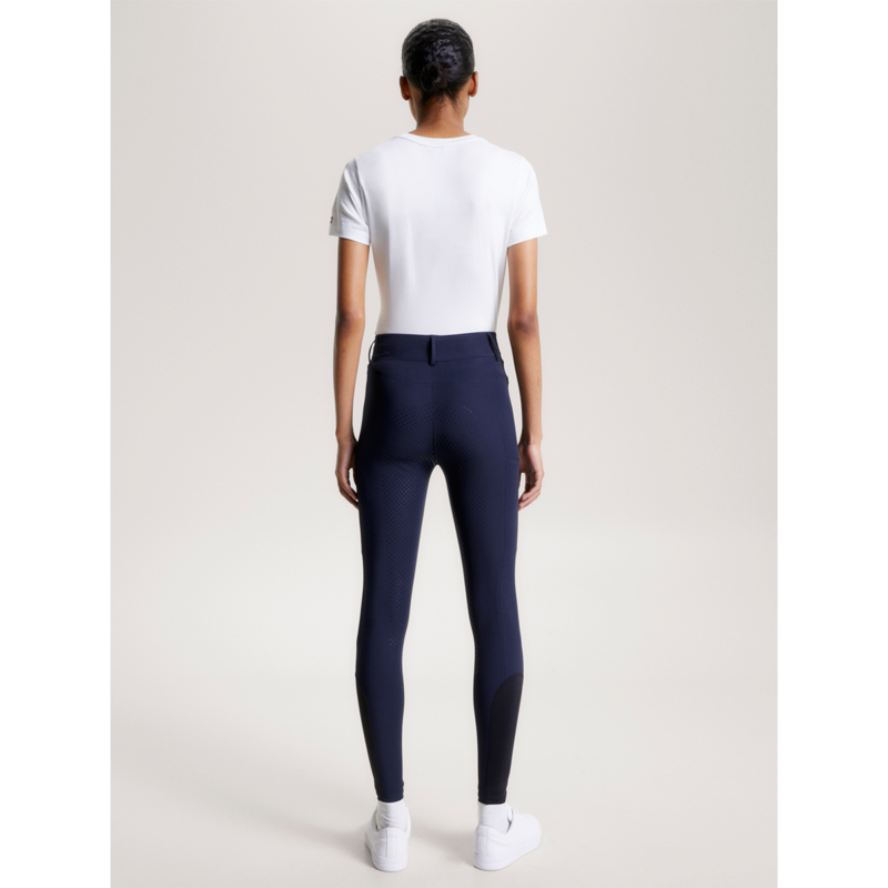 Tommy Hilfiger Women's Hudson Hybrid Full Grip Breeches - Desert Sky-4