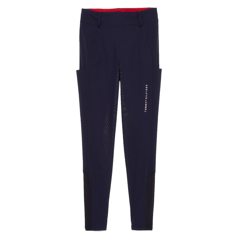 Tommy Hilfiger Women's Hudson Hybrid Full Grip Breeches - Desert Sky-1