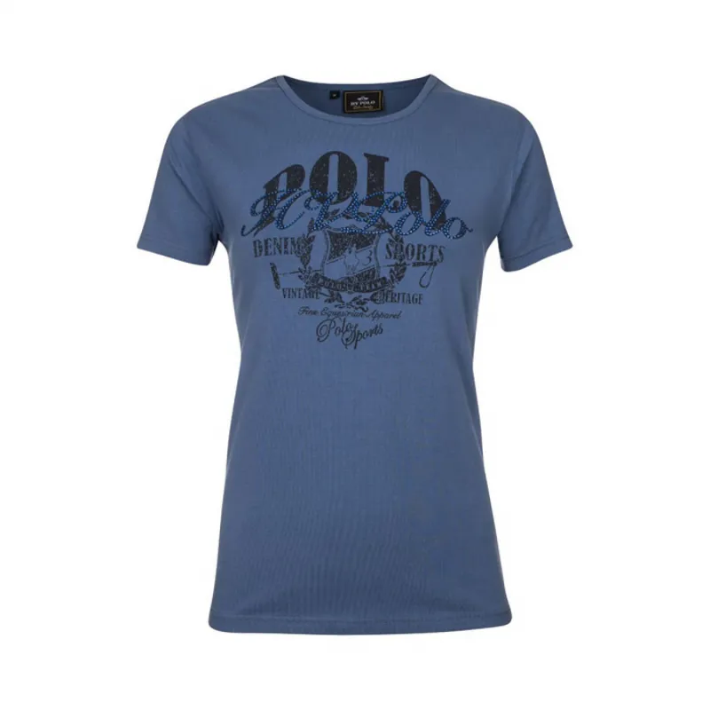 HV Polo Flo Ladies T-Shirt - Ink Blue