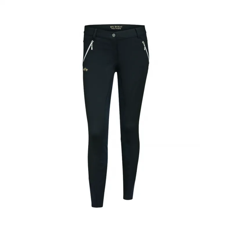 HV Polo Bachiler Full Seat Breeches - Navy