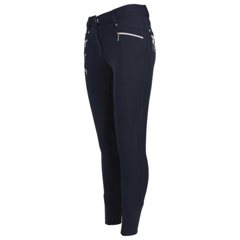 HV Polo Fenna Full Seat Ladies Breeches - Navy