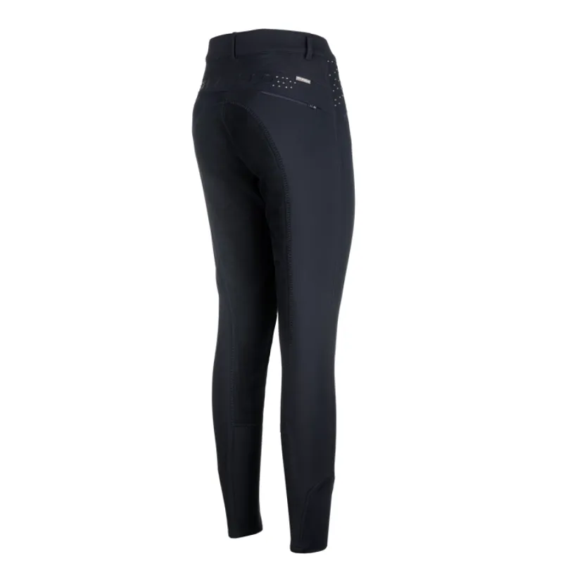 HV Polo Fenna Full Seat Ladies Breeches - Navy-1
