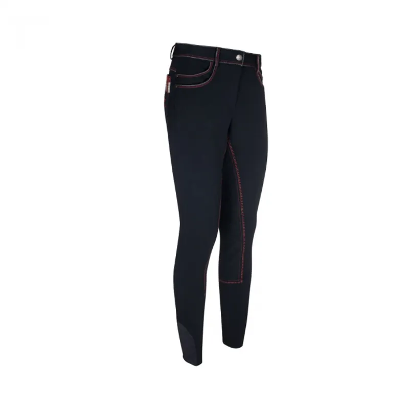 HV Polo Maeve Ladies Full Seat Breeches - Navy