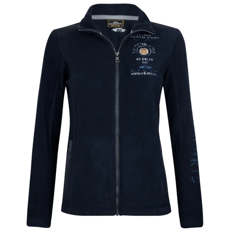 HV Polo Quant Ladies Fleece Jacket - Navy