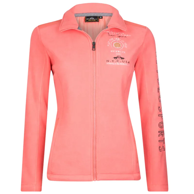 HV Polo Quant Ladies Fleece Jacket - Rouge