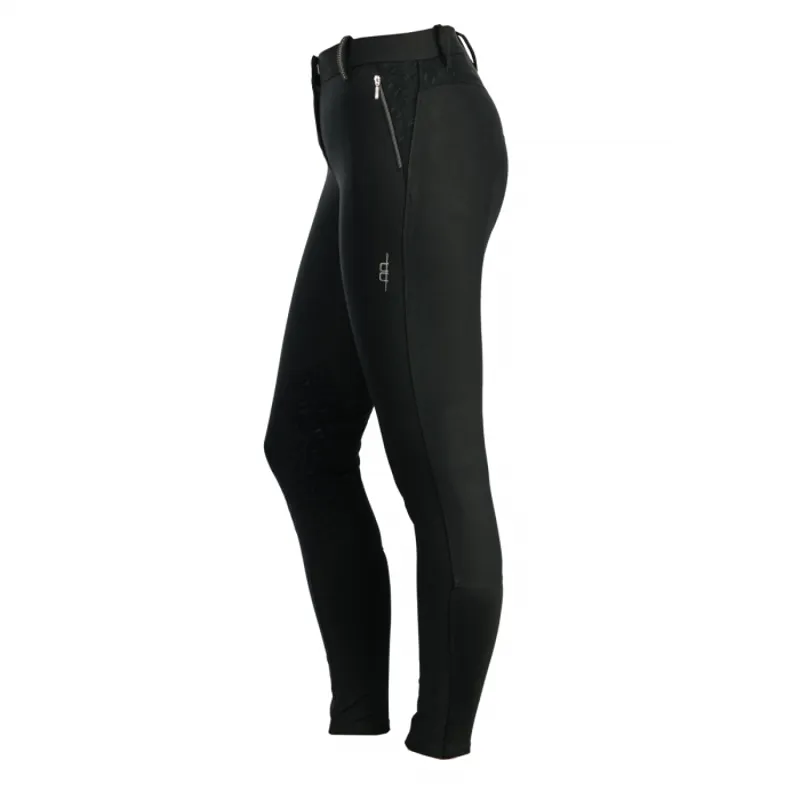 Horseware AA Letta Ladies Self Seat Breeches - Black