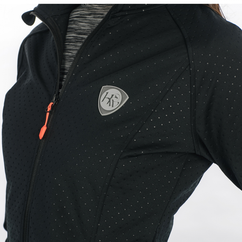 Horseware Alby Technical Softshell Jacket - Raven-1