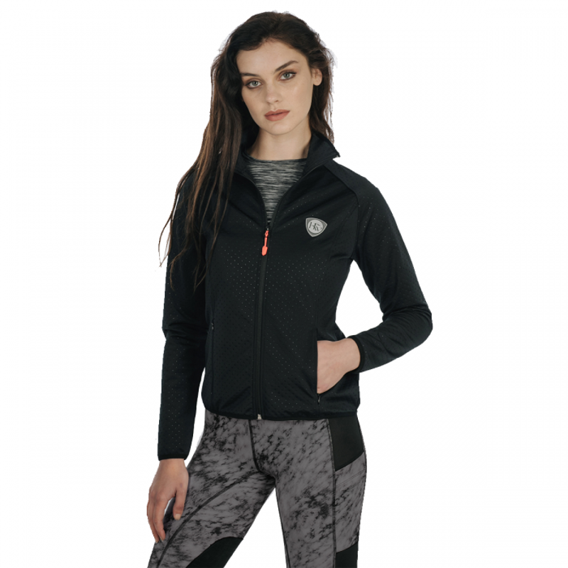 Horseware Alby Technical Softshell Jacket - Raven-2