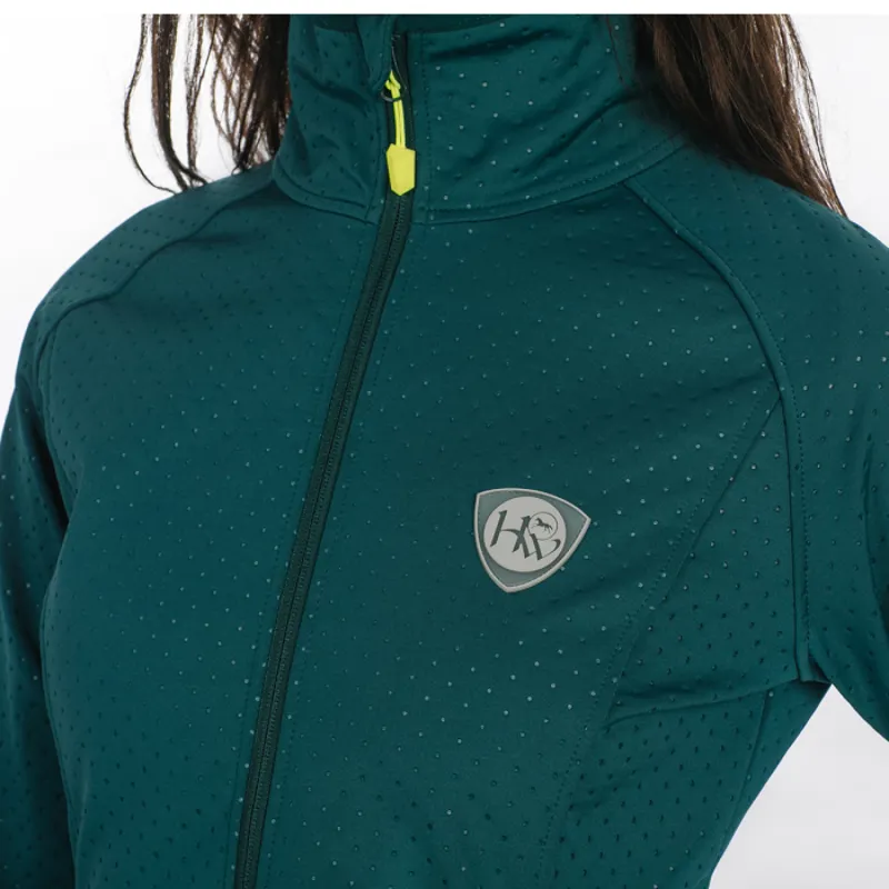 Horseware Alby Technical Softshell Jacket - Storm Green-2