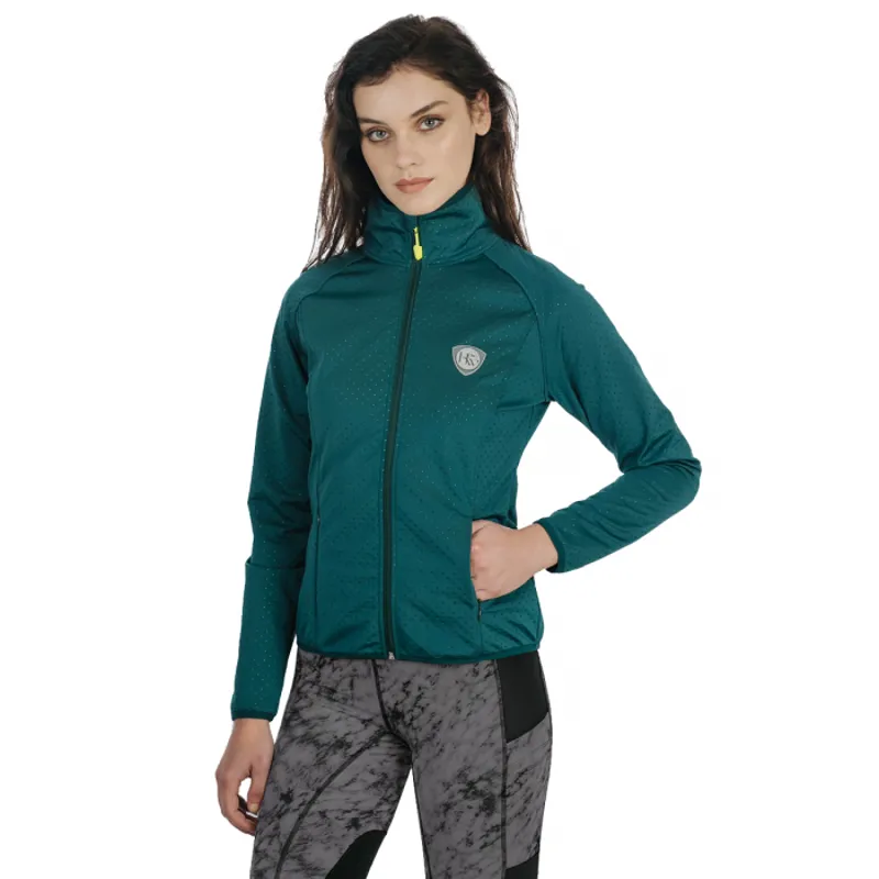 Horseware Alby Technical Softshell Jacket - Storm Green
