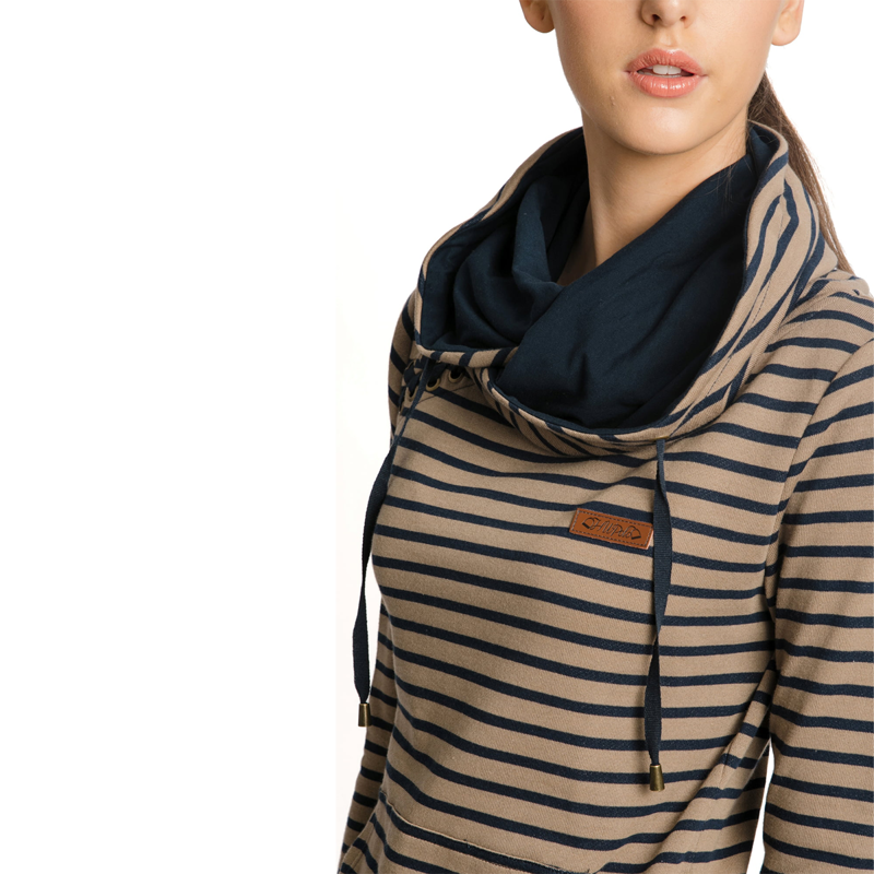 Horseware Edith Summer Cowl - Navy/Tan-1