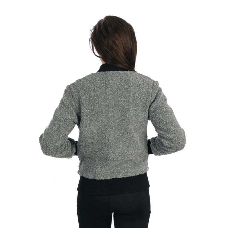 Horseware Fluffy Softie Blouson - Grey Melange-1